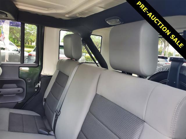 used 2010 Jeep Wrangler Unlimited car, priced at $10,488