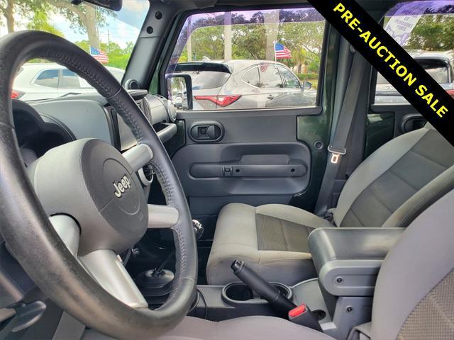 used 2010 Jeep Wrangler Unlimited car, priced at $10,488
