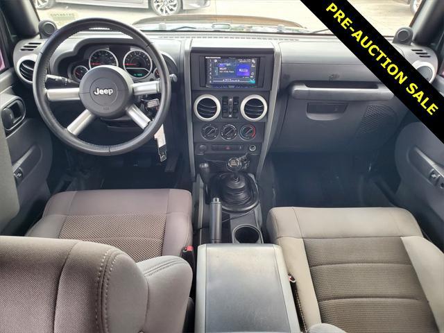 used 2010 Jeep Wrangler Unlimited car, priced at $10,488