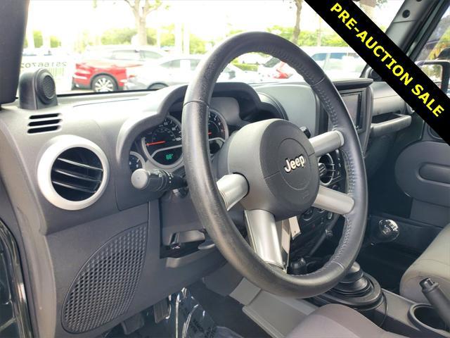 used 2010 Jeep Wrangler Unlimited car, priced at $10,488