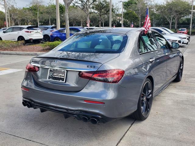 used 2022 Mercedes-Benz AMG E 53 car, priced at $60,888