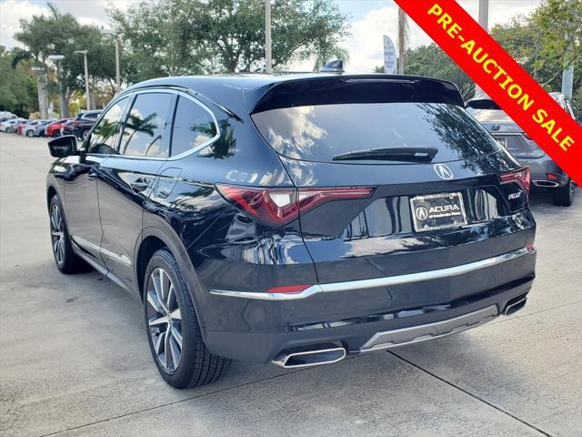 used 2025 Acura MDX car, priced at $50,088