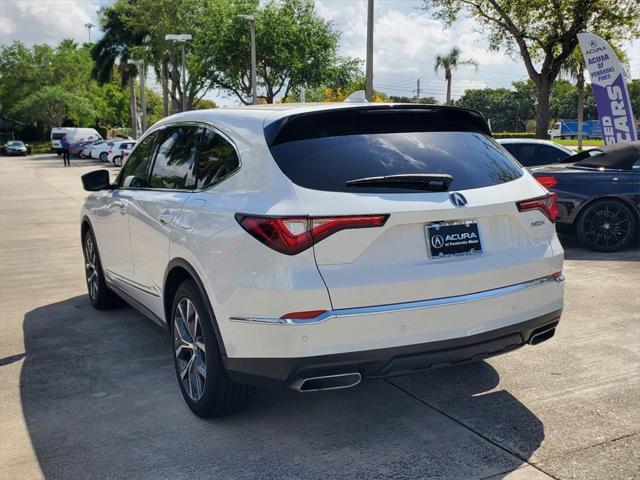 used 2024 Acura MDX car, priced at $46,088