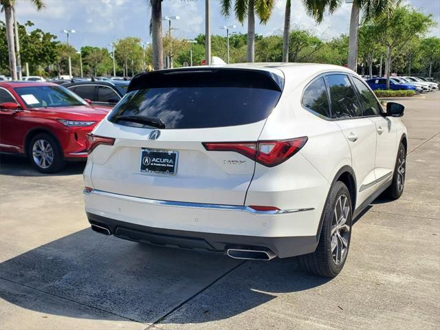 used 2024 Acura MDX car, priced at $46,088