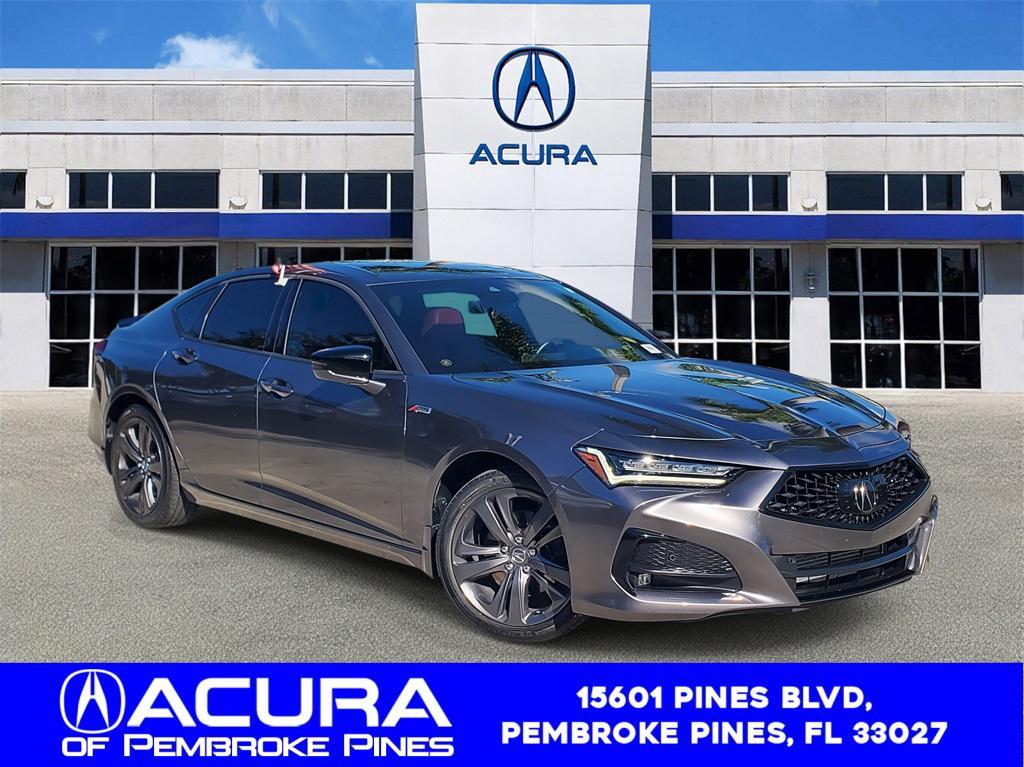 used 2023 Acura TLX car, priced at $32,998