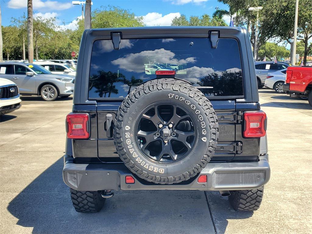 used 2021 Jeep Wrangler car, priced at $25,998