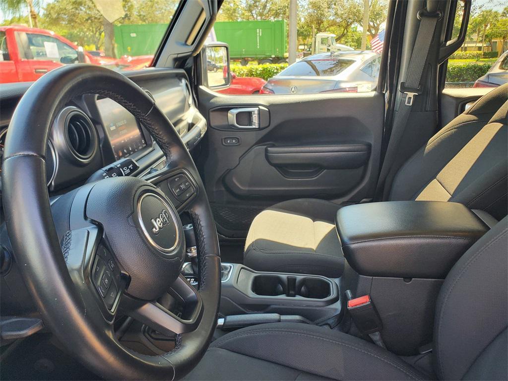 used 2021 Jeep Wrangler car, priced at $25,998