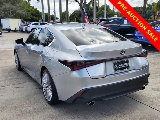 used 2022 Lexus IS 300 car, priced at $34,288