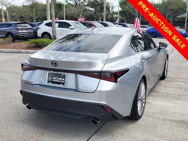 used 2022 Lexus IS 300 car, priced at $34,288