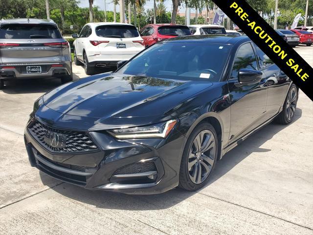 used 2022 Acura TLX car, priced at $30,008