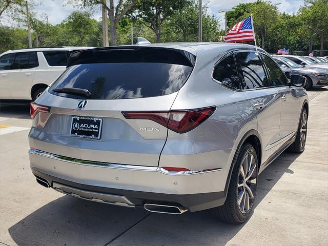 used 2025 Acura MDX car, priced at $49,488