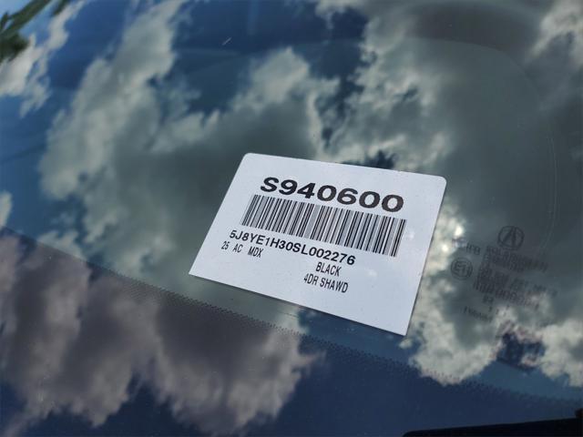 used 2025 Acura MDX car, priced at $49,888