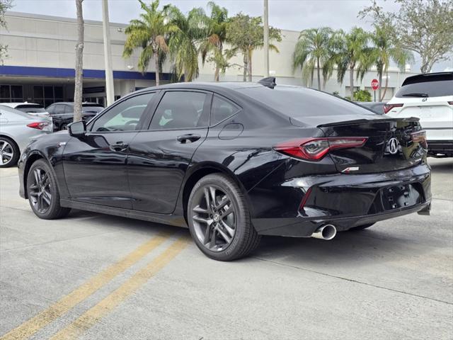 new 2025 Acura TLX car, priced at $52,195