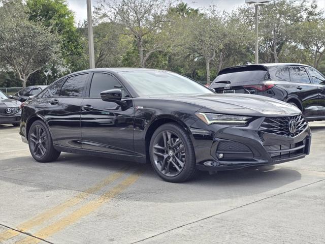 new 2025 Acura TLX car, priced at $52,195