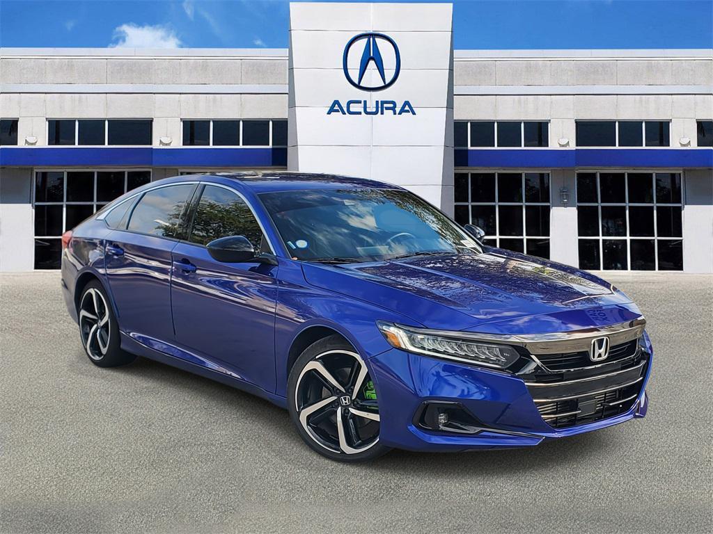used 2022 Honda Accord car, priced at $22,358