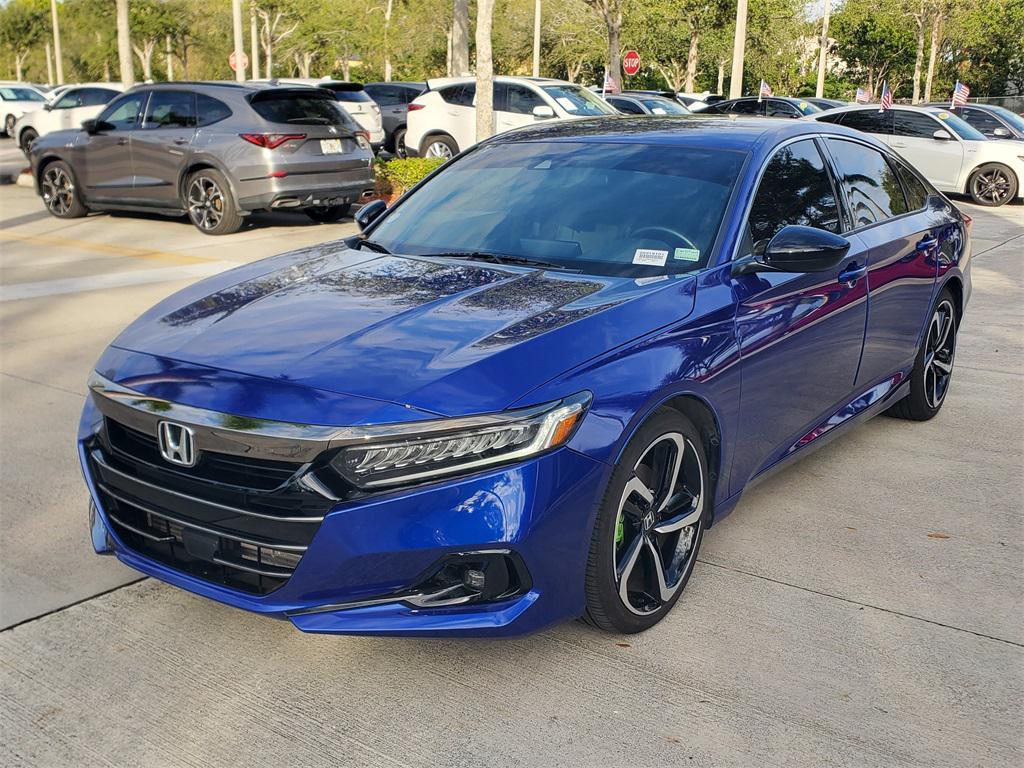 used 2022 Honda Accord car, priced at $22,358