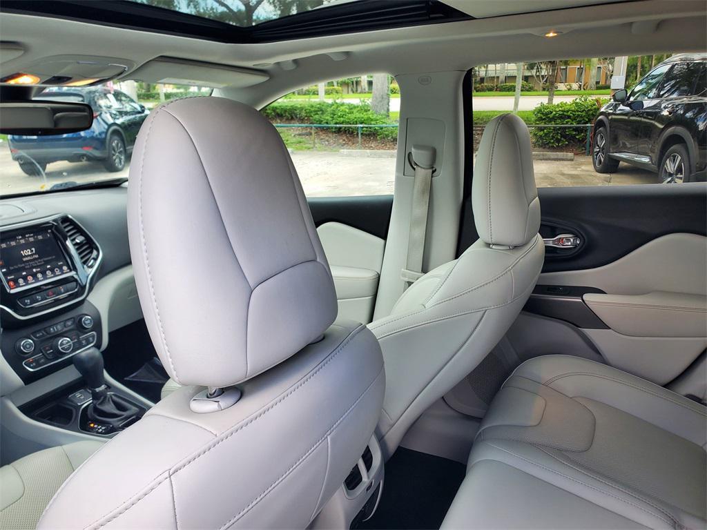 used 2019 Jeep Cherokee car, priced at $17,888