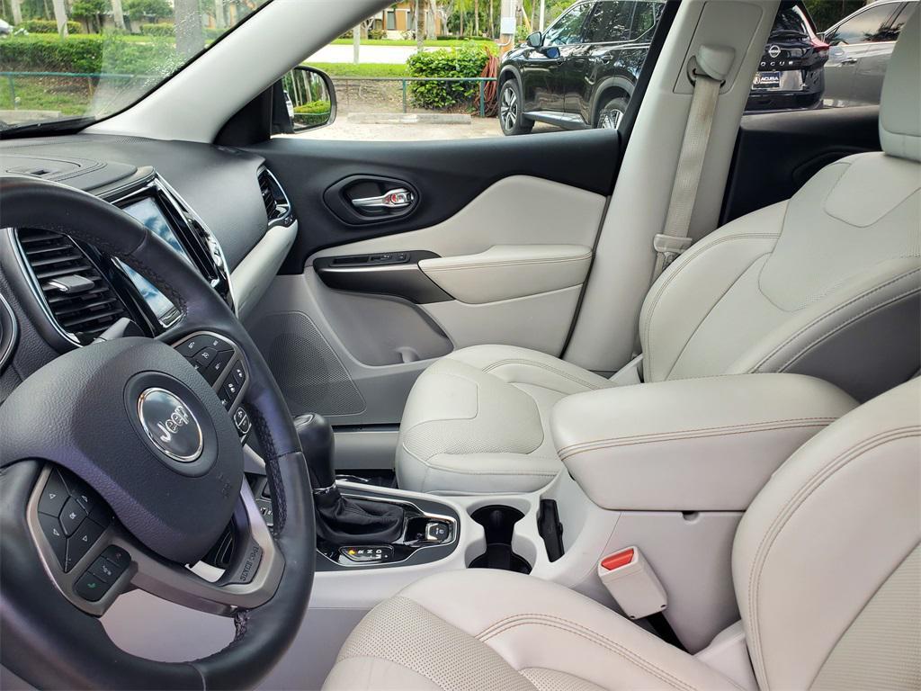 used 2019 Jeep Cherokee car, priced at $17,888