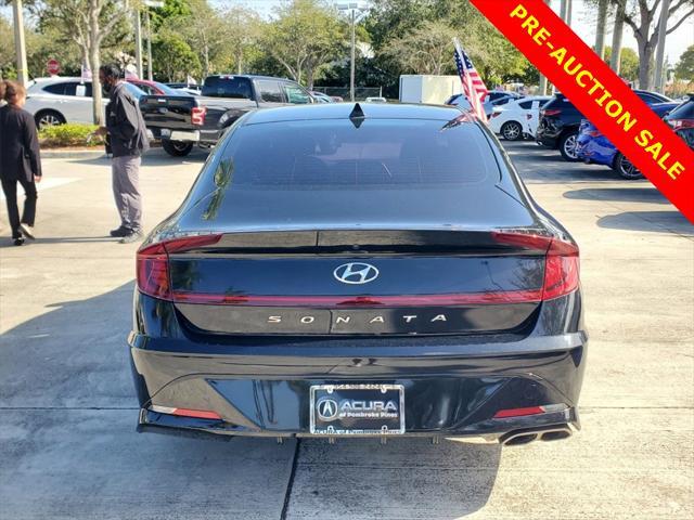 used 2022 Hyundai Sonata car, priced at $17,588