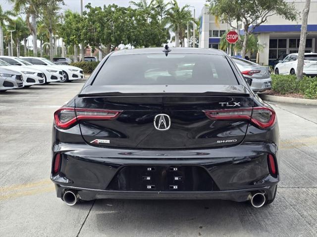 new 2025 Acura TLX car, priced at $52,195