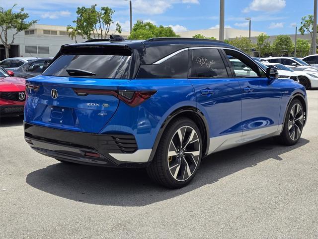 new 2024 Acura ZDX car, priced at $75,450