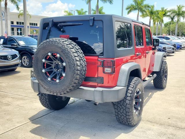 used 2016 Jeep Wrangler Unlimited car, priced at $18,288