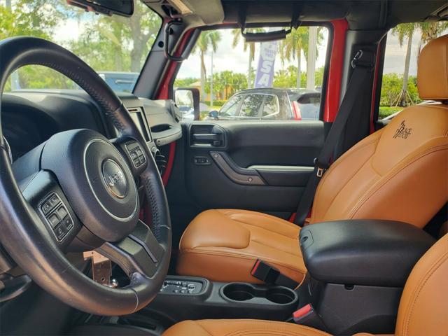 used 2016 Jeep Wrangler Unlimited car, priced at $18,288
