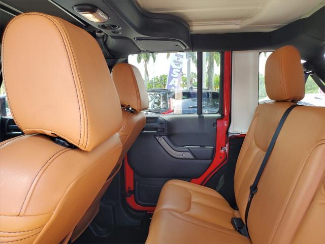 used 2016 Jeep Wrangler Unlimited car, priced at $18,288