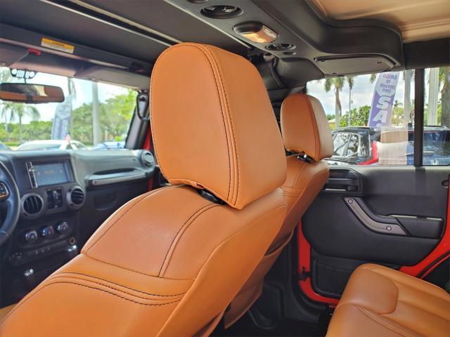 used 2016 Jeep Wrangler Unlimited car, priced at $18,288