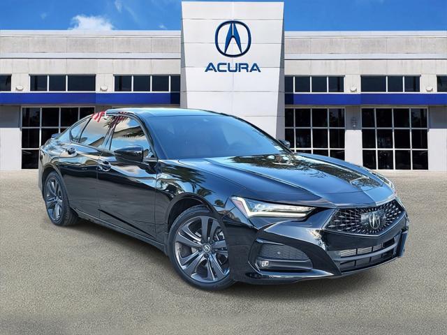 used 2022 Acura TLX car, priced at $34,288