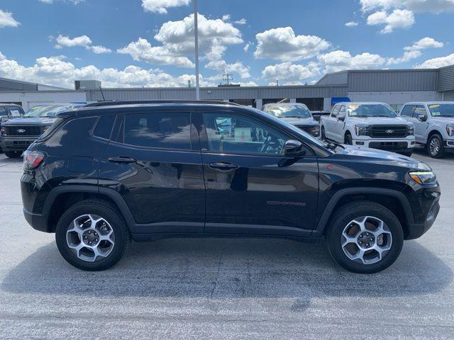 used 2022 Jeep Compass car, priced at $22,110