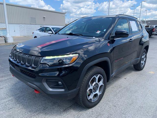 used 2022 Jeep Compass car, priced at $22,110