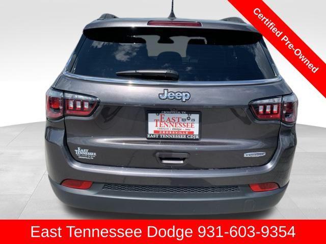 used 2022 Jeep Compass car, priced at $20,447