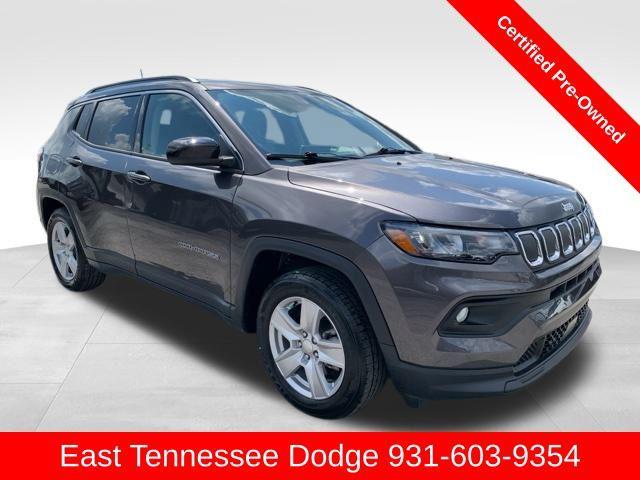 used 2022 Jeep Compass car, priced at $21,326