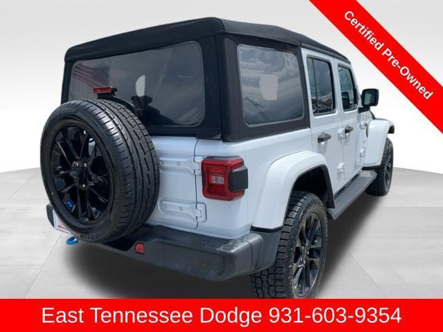 used 2023 Jeep Wrangler 4xe car, priced at $31,283