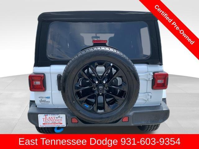 used 2023 Jeep Wrangler 4xe car, priced at $31,283