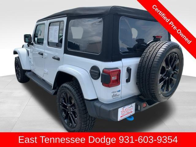 used 2023 Jeep Wrangler 4xe car, priced at $31,283