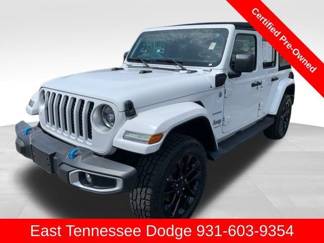 used 2023 Jeep Wrangler 4xe car, priced at $31,283