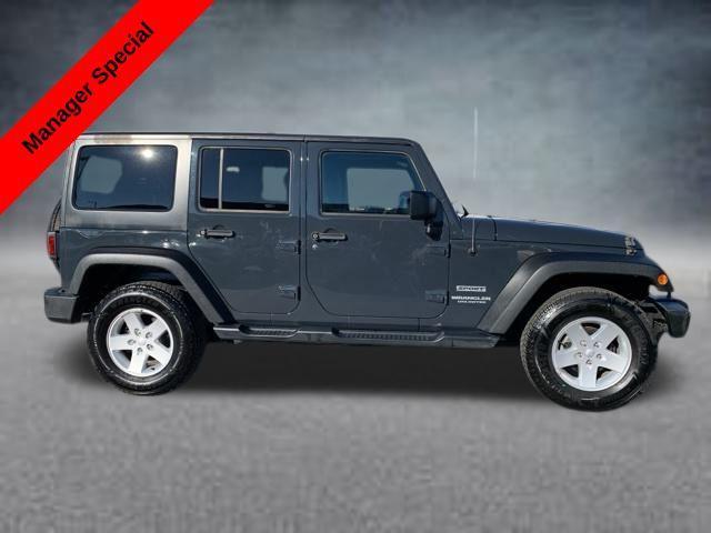 used 2017 Jeep Wrangler Unlimited car, priced at $22,597