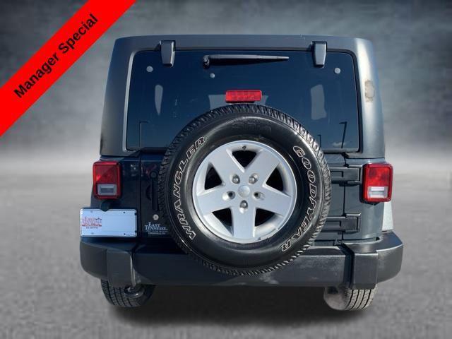 used 2017 Jeep Wrangler Unlimited car, priced at $22,597