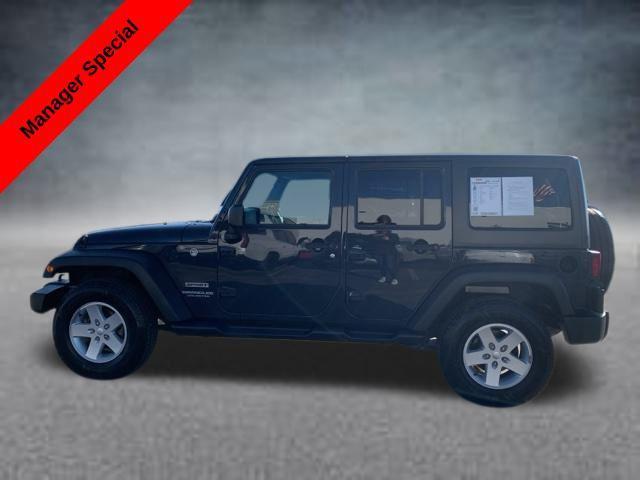 used 2017 Jeep Wrangler Unlimited car, priced at $22,597