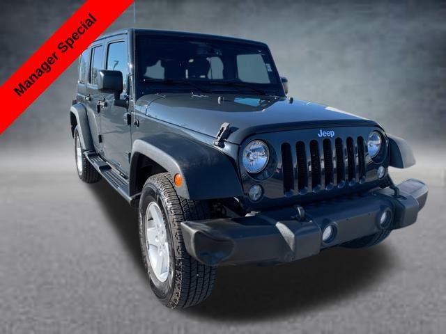 used 2017 Jeep Wrangler Unlimited car, priced at $22,597