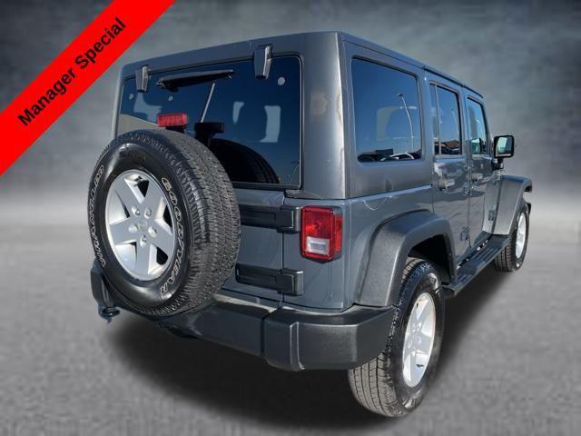 used 2017 Jeep Wrangler Unlimited car, priced at $22,597