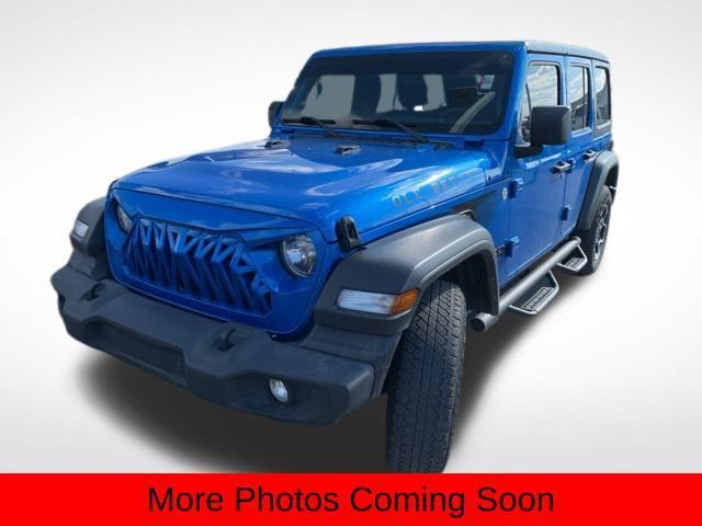 used 2021 Jeep Wrangler Unlimited car, priced at $28,375