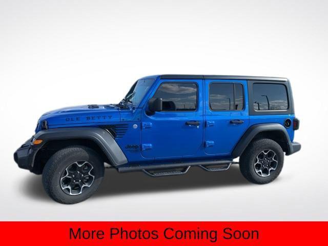 used 2021 Jeep Wrangler Unlimited car, priced at $28,375