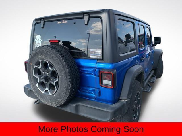 used 2021 Jeep Wrangler Unlimited car, priced at $28,375