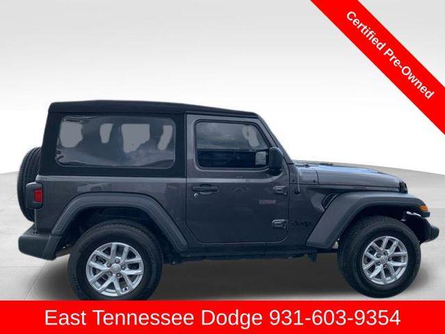 used 2023 Jeep Wrangler car, priced at $30,840