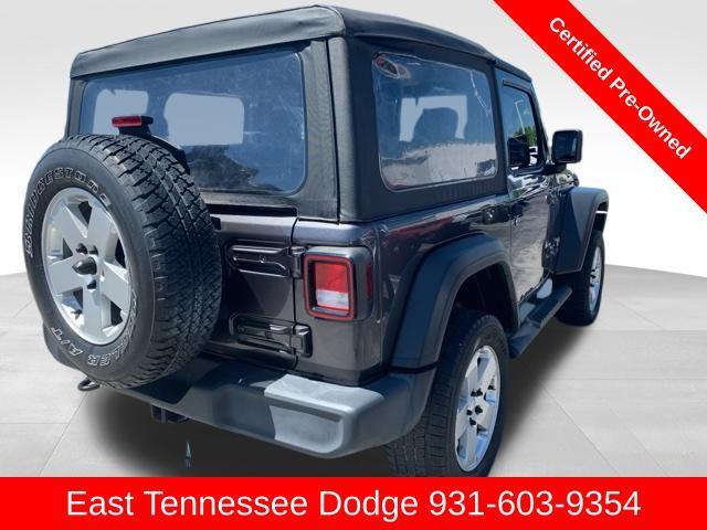 used 2020 Jeep Wrangler car, priced at $25,083