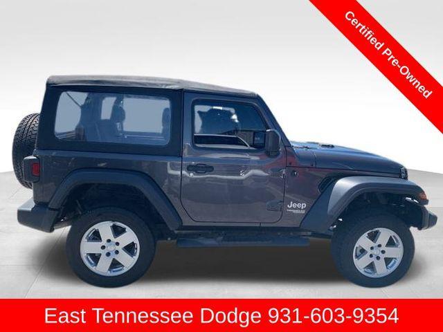 used 2020 Jeep Wrangler car, priced at $25,083