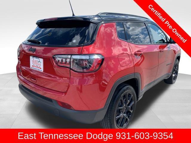 used 2023 Jeep Compass car, priced at $24,681